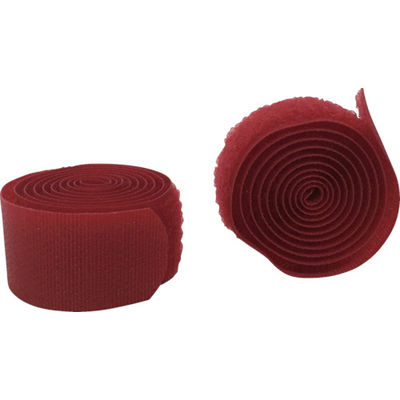 ユタカメイク マジックテープ マジックストラップS 20mm×60cm レッド G-41 1袋(2巻) 828-0512（直送品）
