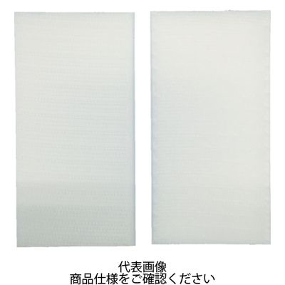 ユタカメイク マジックテープ PP用ピタロック 25mm×100mm ホワイト G-306 1袋(1個) 828-0505（直送品）