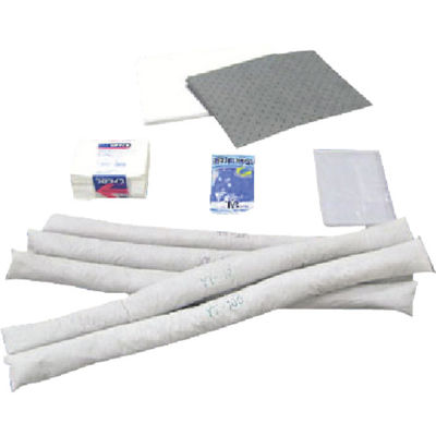 JOHNAN 吸収材キット 油吸収材 アブラトール 緊急対策セットB(詰替用) 油吸収量40L BT 1セット 828-4089（直送品）