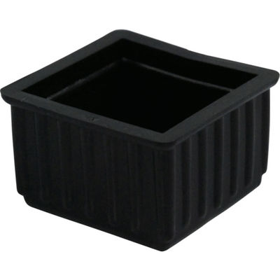 アイテック 光 イス脚キャップ 黒角36 BE-4-362 1個 836-0104（直送品）