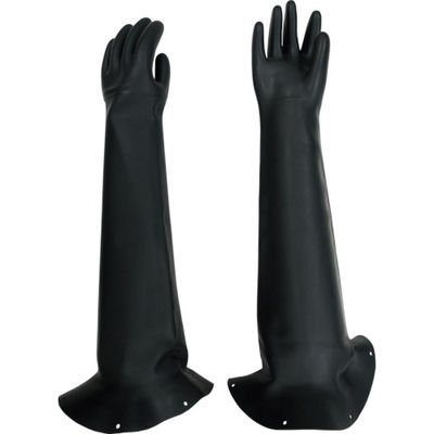 東和コーポレーション トワロン 天然ゴム手袋 ブラスト用手袋フランジ付 826 1双 835-3923（直送品）