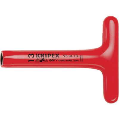 KNIPEX 【売切廃番】 絶縁1000VT型ナットドライバー 22mm 9804-22 1個(1本) 835-6511（直送品）