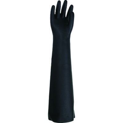 東和コーポレーション トワロン 天然ゴム手袋 ブラスト用手袋フランジ無 右手 827 1本(1枚) 835-3924（直送品）