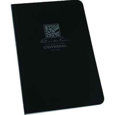Rite in the Rain RITR 4 5/8X7 1/4 ソフトカバーブック 横開きタイプ ユニバーサル 774 1冊（直送品）