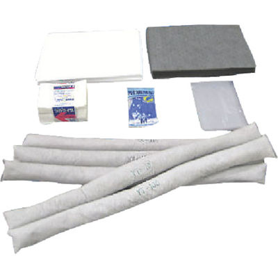 JOHNAN 吸収材キット 油吸収材 アブラトール 緊急対策セットA(詰替用) 油吸収量40L AT 1セット 828-4088（直送品）