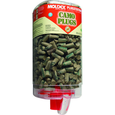 モルデックスジャパン MOLDEX 耳栓 カモプラグ プラグステーション 500組入 6648 1ケース(500組) 836-5866（直送品）