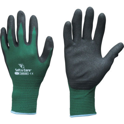 東和コーポレーション トワロン ニトリル背抜き手袋 WithGardenランドスケープ フォレストグリーン 7/S 597-S 1双（直送品）