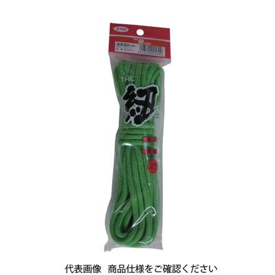 ユタカメイク 紐 ザ・紐 太丸紐 5m グリーン AC-211 1巻 828-0490（直送品）