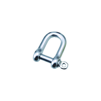 水本機械製作所 水本 アルミシャックル(シルバー) 呼び6mm B-2522 1個 833-7804（直送品）