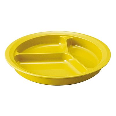 信濃化学工業 UD 仕切皿 きはだ 7-2734-02 1個（直送品）