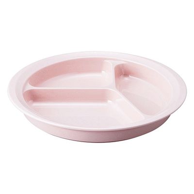 信濃化学工業 UD 仕切皿 ピーチ 7-2734-03 1個（直送品）