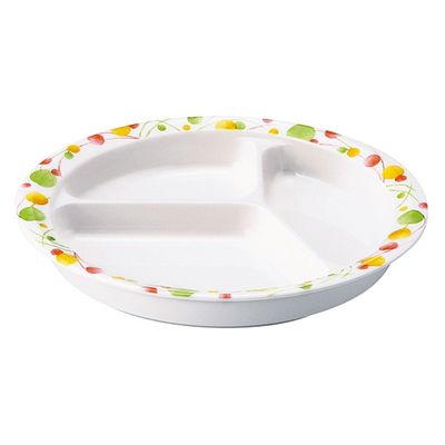 信濃化学工業 UD 仕切皿 水玉 7-2734-06 1個（直送品）