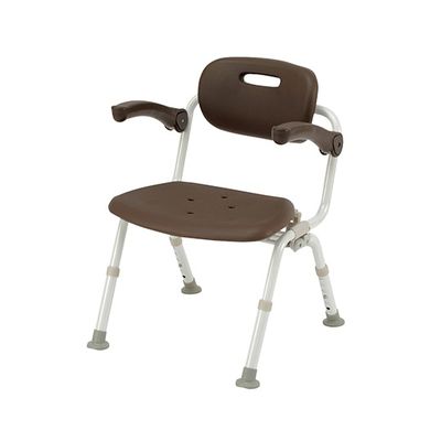 パナソニック シャワーチェアワイドSPおりたたみN (ユクリア) ワンタッチ開閉 なし モカブラウン PN-L41622BR 1台（直送品）