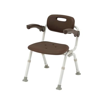パナソニック シャワーチェアミドルSPおりたたみN (ユクリア) ワンタッチ開閉 なし モカブラウン PN-L41721BR 1台（直送品）