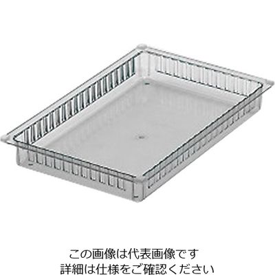 アズワン アルティアトレー(スタンダードサイズ) クリアホワイト 600×400×85mm NRT-75CV 1個 0-5732-47（直送品）