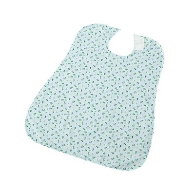 アズワン さわやか食事用エプロン つぼみ ブルー 7-3059-01 1袋(1枚)（直送品）