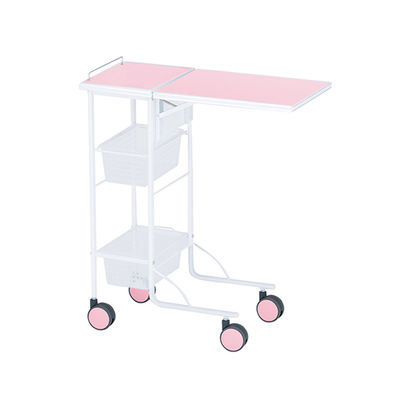 アズワン カウンターテーブルワゴン ピンク CT-P 1台 7-4405-02（直送品）