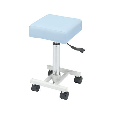 アズワン スリムスツール ライトブルー 260×260×485~680mm CS-BL 1台 7-4489-02（直送品）