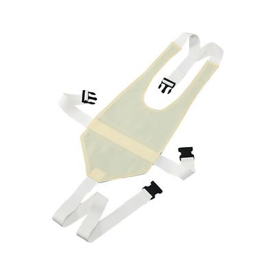 アズワン すっきりさわやか車いすベルト(フルサポートタイプ) イエロー&ブルー 7-4501-01 1本（直送品）