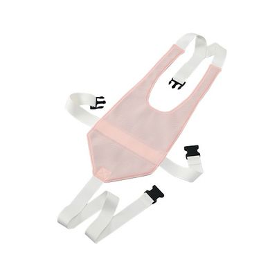 アズワン すっきりさわやか車いすベルト(フルサポートタイプ) ピンク&グリーン 7-4501-02 1本（直送品）