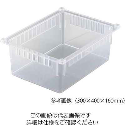 アズワン アルティア ハーフトレー クリアホワイト 300×400×160 mm AHT-150CV 1個 8-5866-18（直送品）