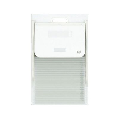 ケルン カーデックス(ソフトタイプ・PP製ポケット) A4 ホワイト KD-302W 1個 7-2809-03（直送品）