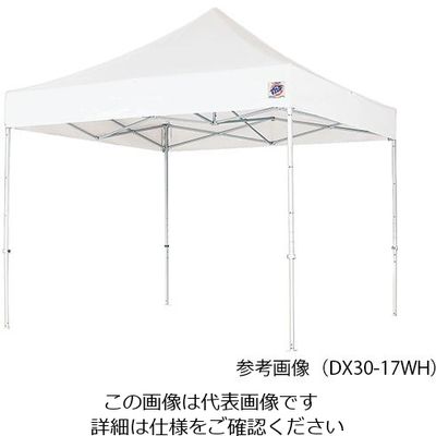 来夢 テント 収納カバー付き 4500×3000×3140~3460 DX45-17WH 1式(1個) 7-2829-03（直送品）