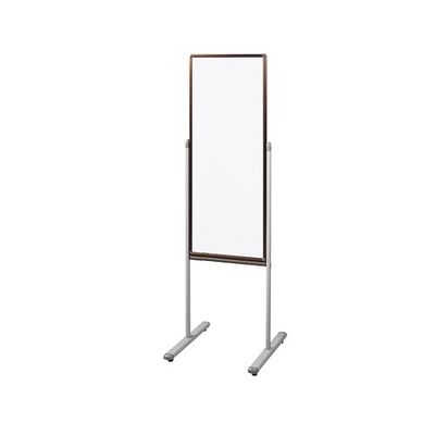 日学 案内板(両面タイプ) ホワイトボード 369×909mm CS-115 1個 7-3341-01（直送品）