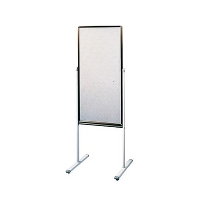 日学 案内板(両面タイプ) 掲示板(ライトグレー) 430×900mm CS-204 1個 7-3341-04（直送品）