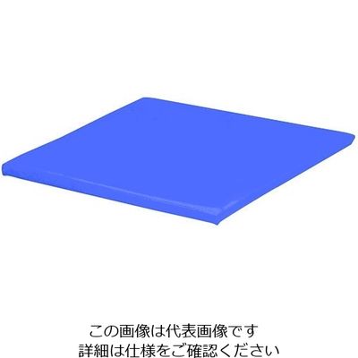 弘益 キッズガーデン マット ブルー KID-M90-BL 1個 7-3363-01（直送品）