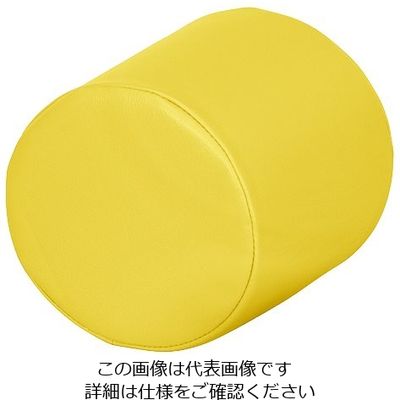 弘益 キッズガーデン クッション・丸 イエロー KID-K10-YE 1個 7-3366-02（直送品）
