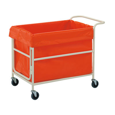 アズワン リネンカート(台車型) ブラッドオレンジ 7-3447-03 1台（直送品）