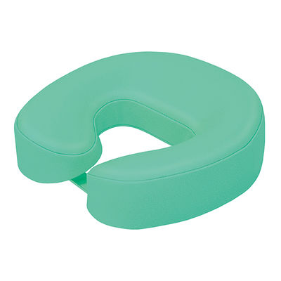 高田ベッド製作所 体位保持マット 顔用 ライトグリーン 300×300×80mm TB-77C-168 1個 7-5091-01（直送品）