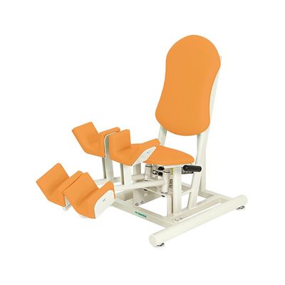 アブダクションII TBー1223 座幅40(全幅60)×奥行123×座高45(全高110)cm オレンジ 61-5077-02 1個（直送品）