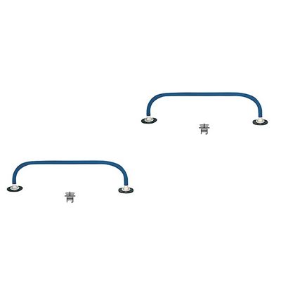 トッケン ソフトハードル同色2本セット 青 2本入 7-1651-01 1パック(2本)（直送品）