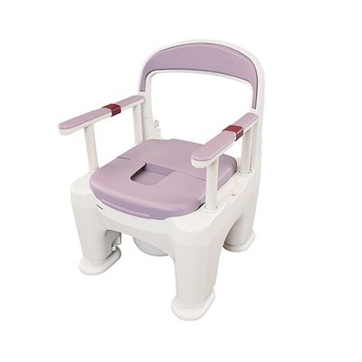 パナソニック ポータブルトイレ ラフィーネ(座楽) プラスチック便座(前後傾斜脚付き) ミスティパープル PN-L30201V 1個（直送品）