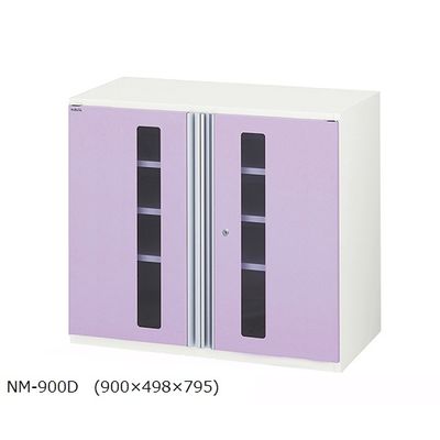 アズワン アルティア中段両開きユニット 900×498×795mm NM-900D 1台 8-8889-31（直送品）