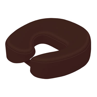 高田ベッド製作所 体位保持マット 顔用 茶 300×300×80mm TB-77C-168 1個 7-5091-04（直送品）