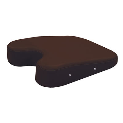 高田ベッド製作所 体位保持マット 胸用 茶 420×500×30~110mm TB-77C-27 1個 7-5091-08（直送品）