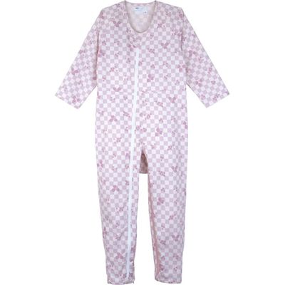 大阪エンゼル コンビネーションII（フルオープン型） S リーフピンク 5638-A　【介護用衣類】介援隊カタログ U0532（直送品）