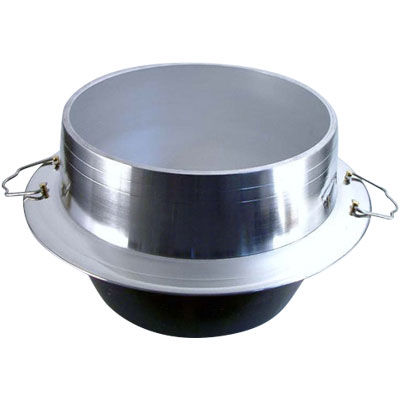 中尾アルミ製作所 アルミイモノ 羽釜 （カン付） 32cm AKVG832