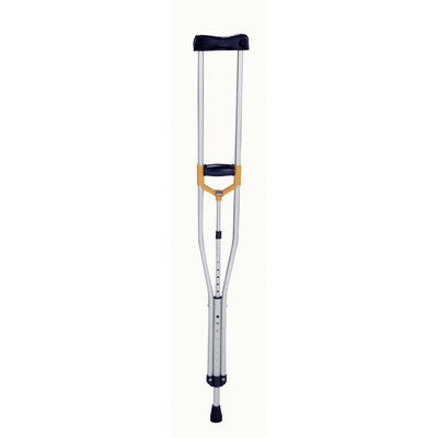 サン・ビーム アルミ松葉杖 ワールド（中） 01-4782-02（直送品）