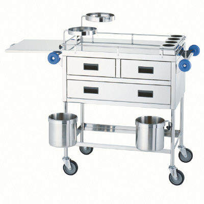 繃帯交換車 B型 松吉医科器械（直送品）