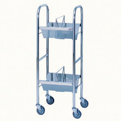 コンパクトカルテワゴン MY-2710 松吉医科器械　マツヨシカタログ（直送品）