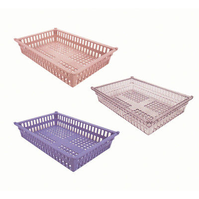 プラスチックバスケット PB64-10 サカセ化学工業 　（直送品）