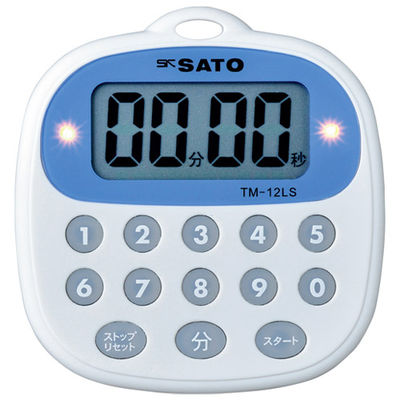 キッチンタイマ-TM-12LS 1700-42 1個 佐藤計量器製作所（直送品）