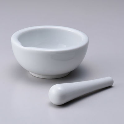 松吉医科器械 乳鉢（瀬戸物）乳棒付 12cm 00702080 1個 08-2660-03　マツヨシカタログ（直送品）