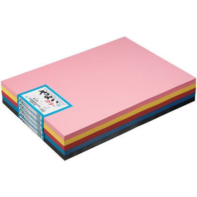 203 みずいろ ヤヨイカラーR4キリ10マイ ミズイロ 2包 北越コーポレーション（直送品）