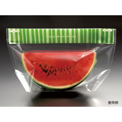 パックスタイル PS スイカ袋 ボーダー M JAN無 00540901 1包：1000枚（50×20）（直送品）