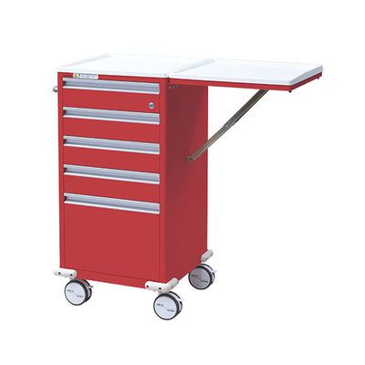 アズワン アルティア救急カート レッド EC-R 1台 0-4559-44（直送品）